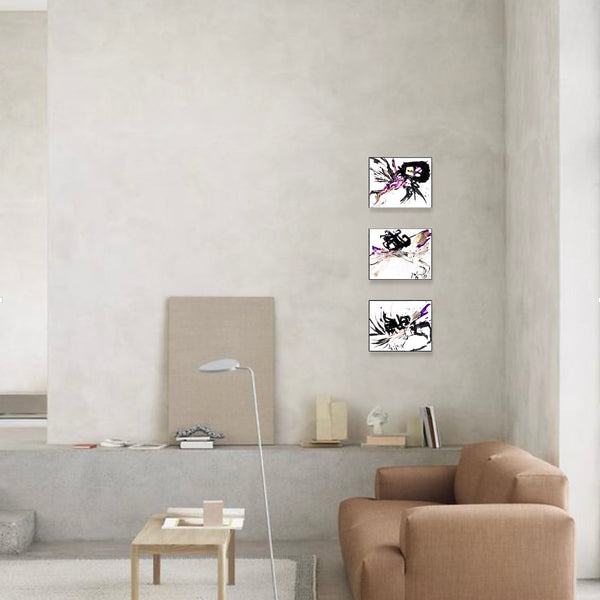 PP66 XS20-The girl with gold fingers (21x17cm I 8,3x6,7in)