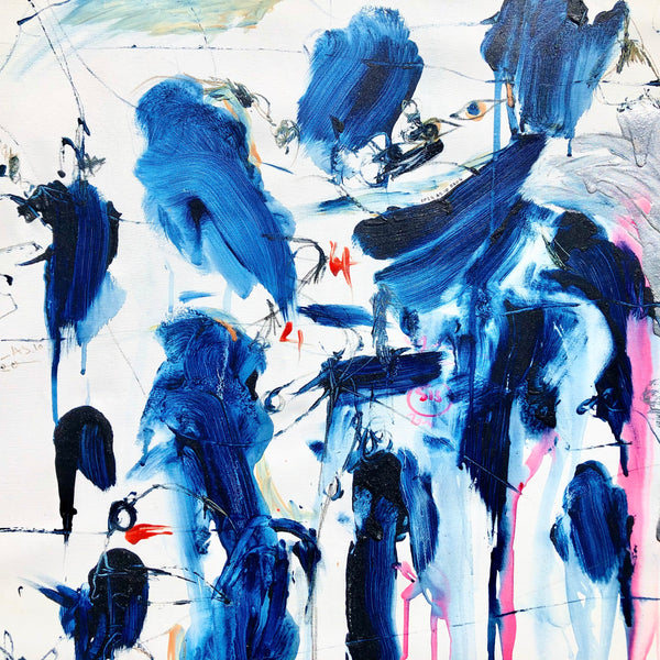 PP34 - The girl with the orange bracelet (79x67in I 200x170cm)