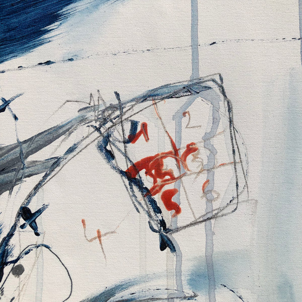 PP34 - The girl with the orange bracelet (79x67in I 200x170cm)