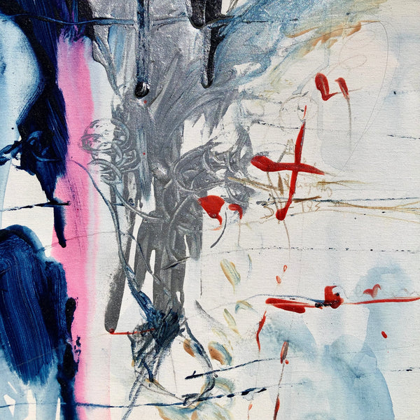 PP34 - The girl with the orange bracelet (79x67in I 200x170cm)