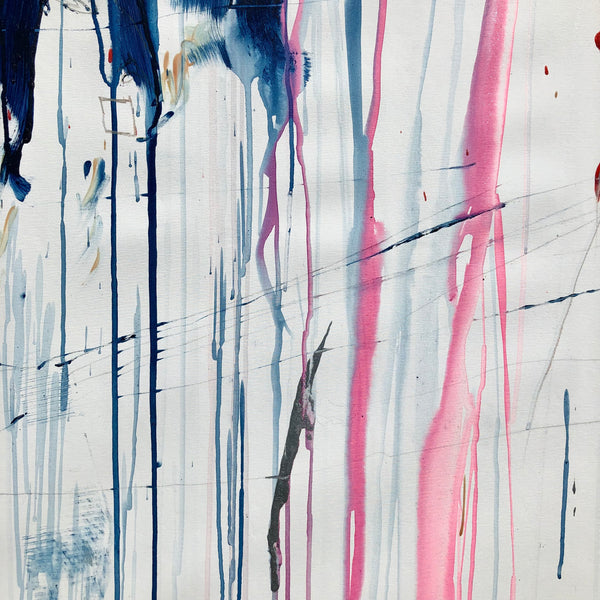 PP34 - The girl with the orange bracelet (79x67in I 200x170cm)