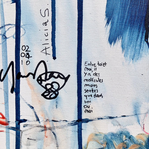 PP34 - The girl with the orange bracelet (79x67in I 200x170cm)