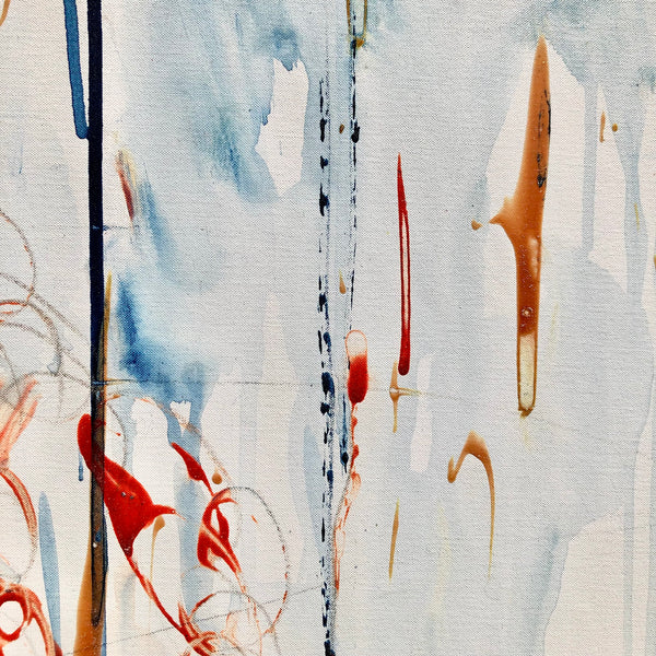 PP34 - The girl with the orange bracelet (79x67in I 200x170cm)