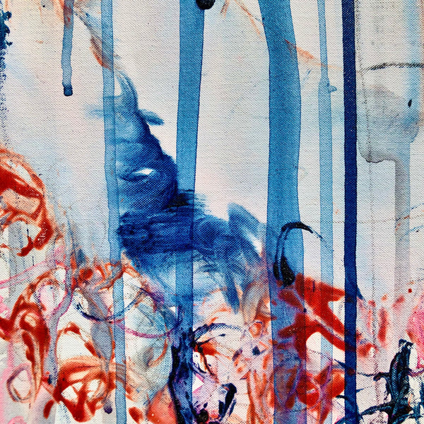 PP34 - The girl with the orange bracelet (79x67in I 200x170cm)