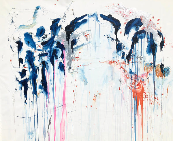 PP34 - The girl with the orange bracelet (79x67in I 200x170cm)