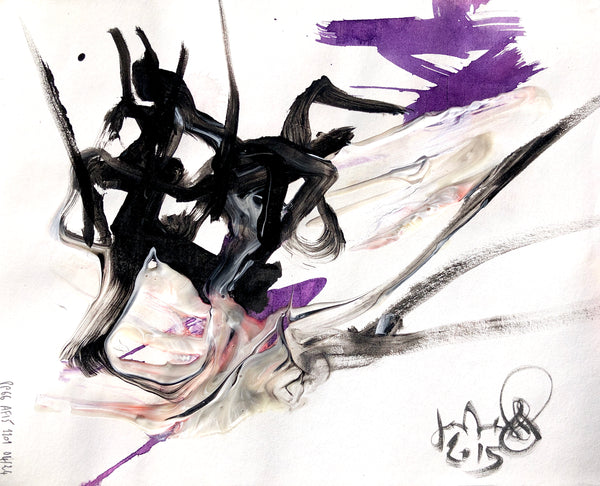 PP66 XS4-The girl with gold fingers (21x17cm I 8,3x6,7in)