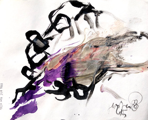 PP66 XS5-The girl with gold fingers (21x17cm I 8,3x6,7in)