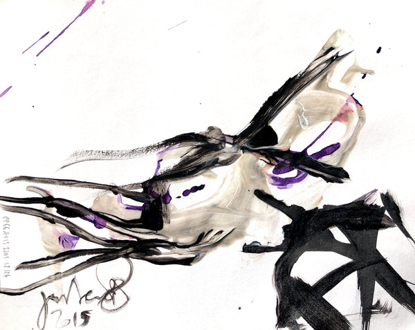 PP66 XS12-The girl with gold fingers (21x17cm I 8,3x6,7in)