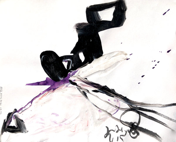 PP66 XS15-The girl with gold fingers (21x17cm I 8,3x6,7in)