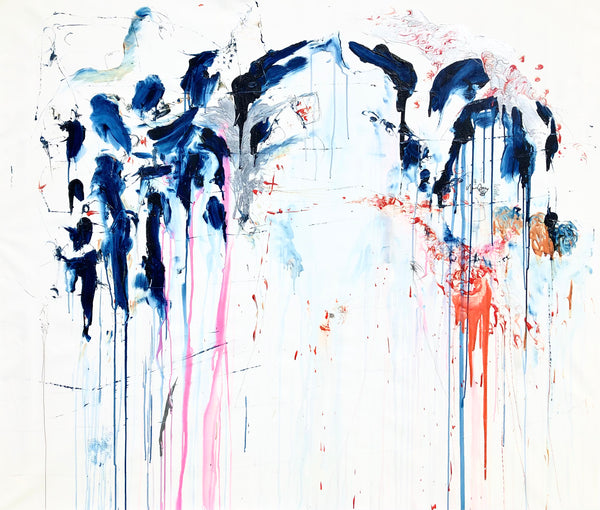 PP34 - The girl with the orange bracelet (79x67in I 200x170cm)