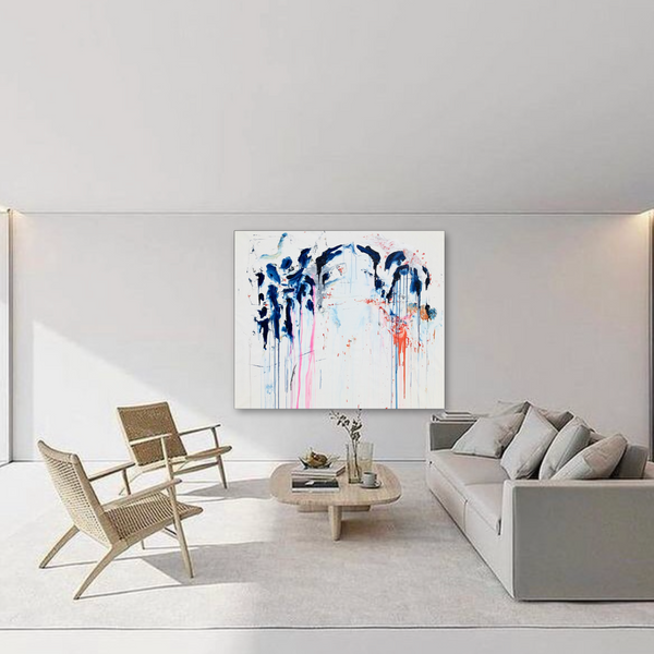 PP34 - The girl with the orange bracelet (79x67in I 200x170cm)