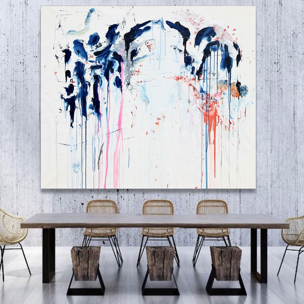 PP34 - The girl with the orange bracelet (79x67in I 200x170cm)