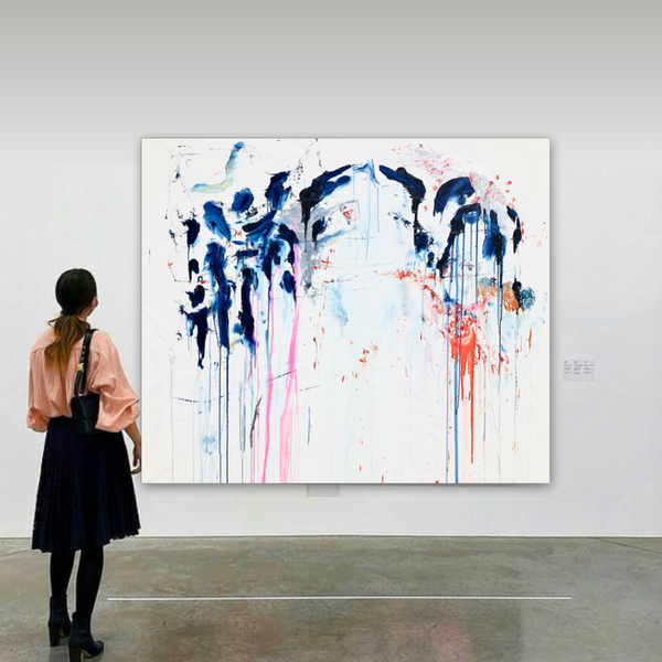 PP34 - The girl with the orange bracelet (79x67in I 200x170cm)