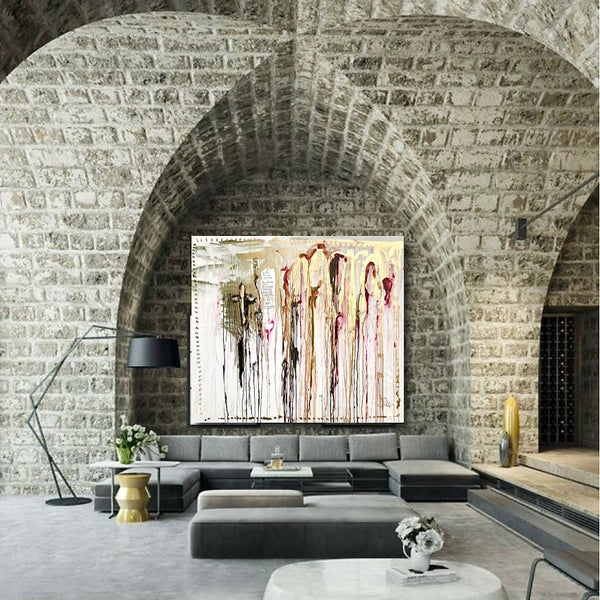 PP35 - The girl who loves art (79x67in I 200x170cm)