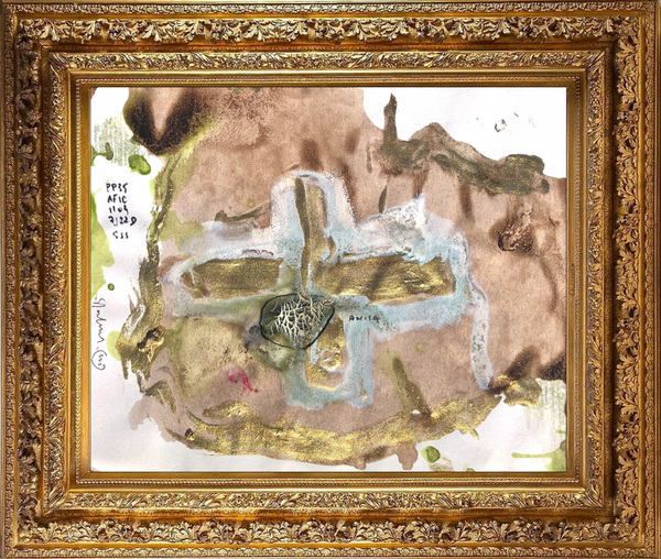 PP35 XS7-The girl who loves art (21x15cm I 8,3x5,9in)