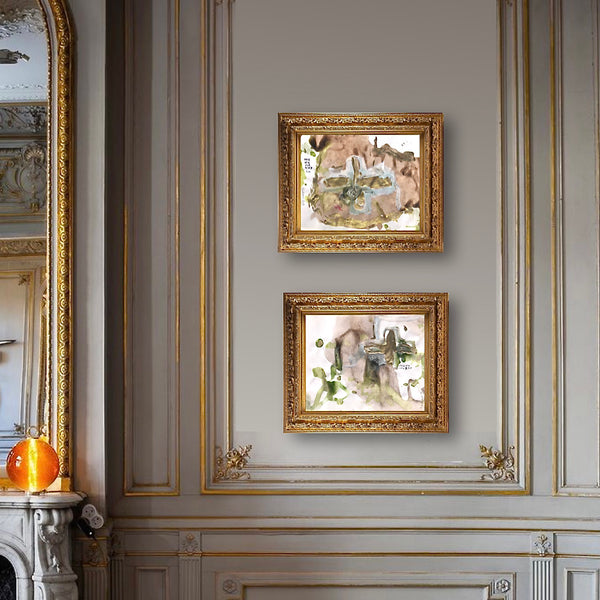 PP35 XS9-The girl who loves art (21x15cm I 8,3x5,9in)