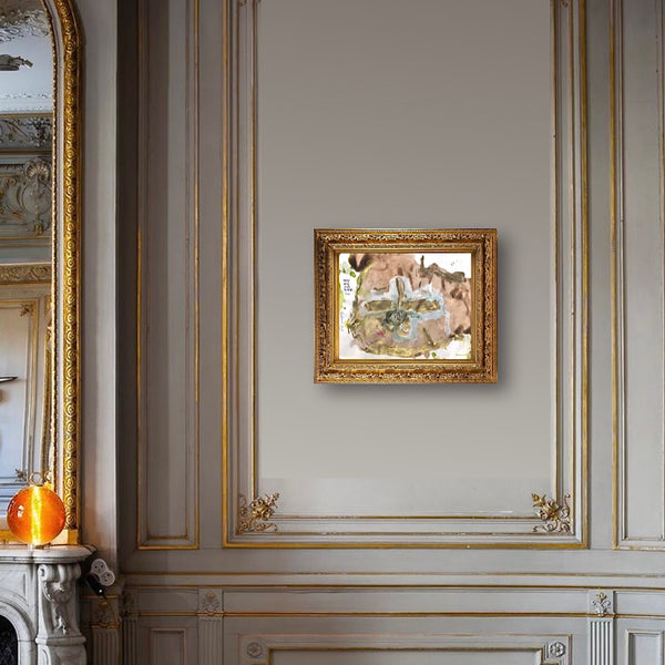 PP35 XS7-The girl who loves art (21x15cm I 8,3x5,9in)