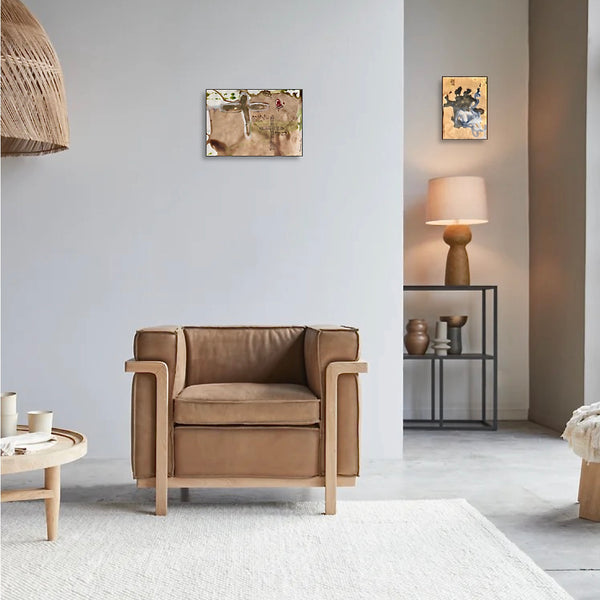 PP35 XS10-The girl who loves art (21x15cm I 8,3x5,9in)