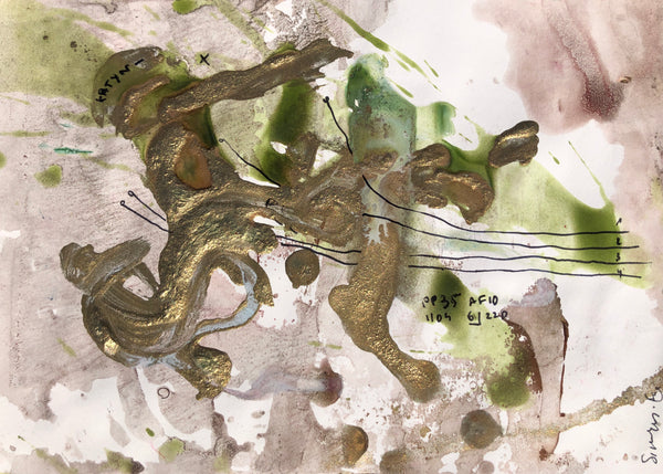 PP35 XS6-The girl who loves art (21x15cm I 8,3x5,9in)