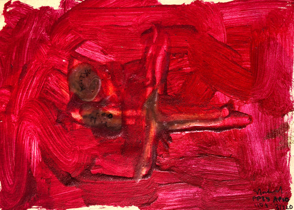 PP35 XS3-The girl who loves art (21x15cm I 8,3x5,9in)