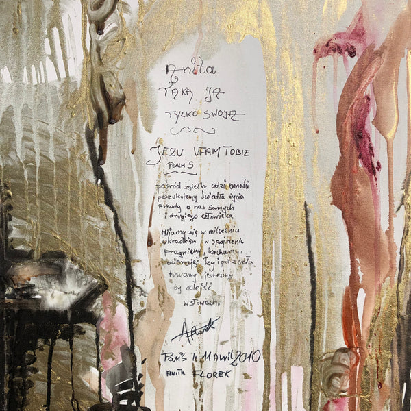 PP35 - The girl who loves art (79x67in I 200x170cm)